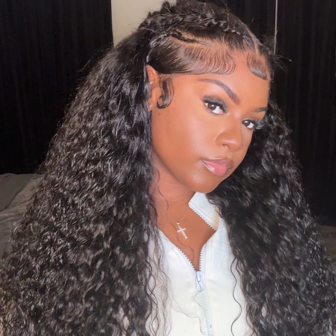 Asteria  Water Wave Human Hair HD Invisible Lace Front Wigs  thumbnail