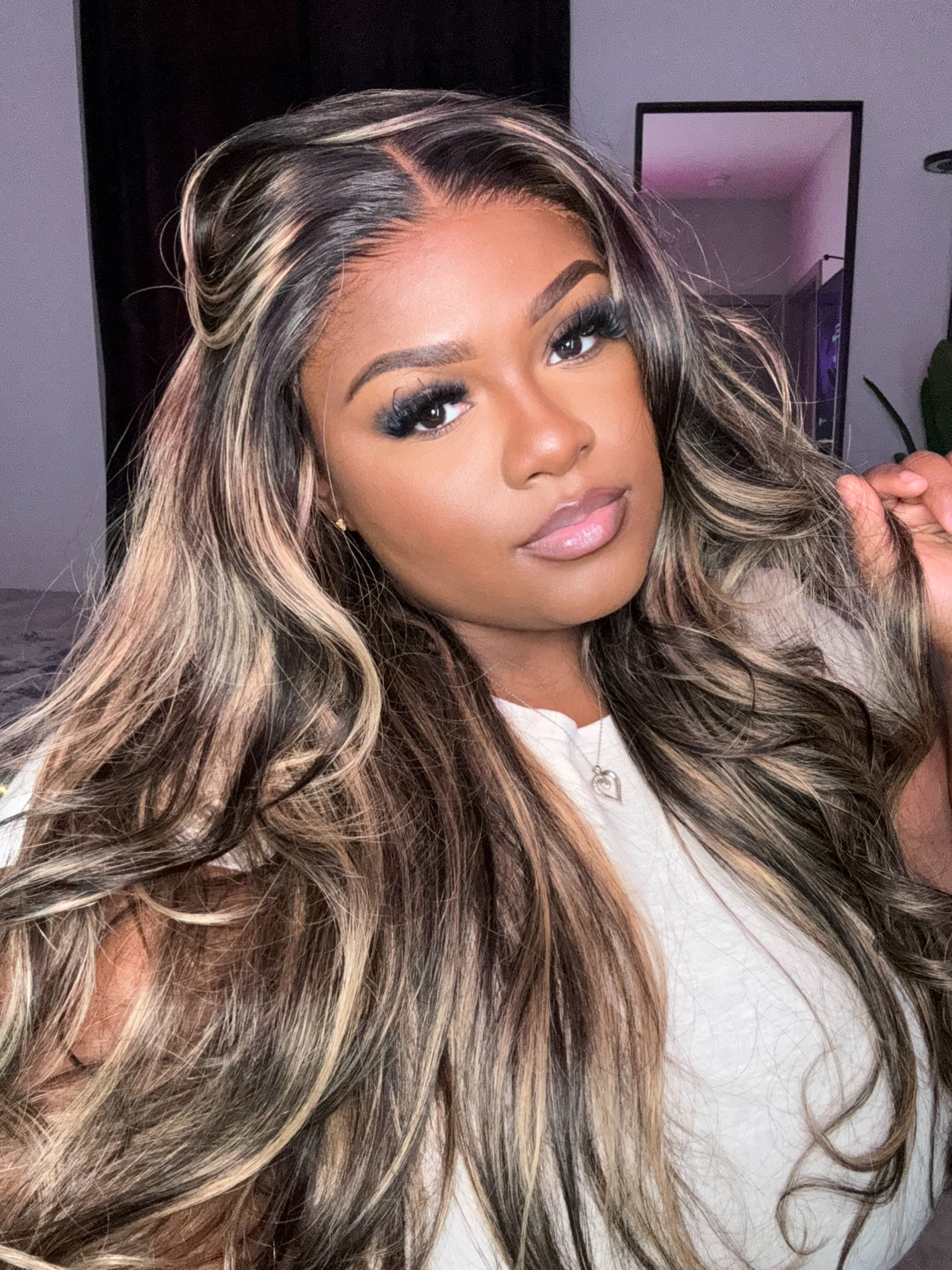 Ms Coco Hair Blonde Balayage Wear and Go Closure Wig  thumbnail