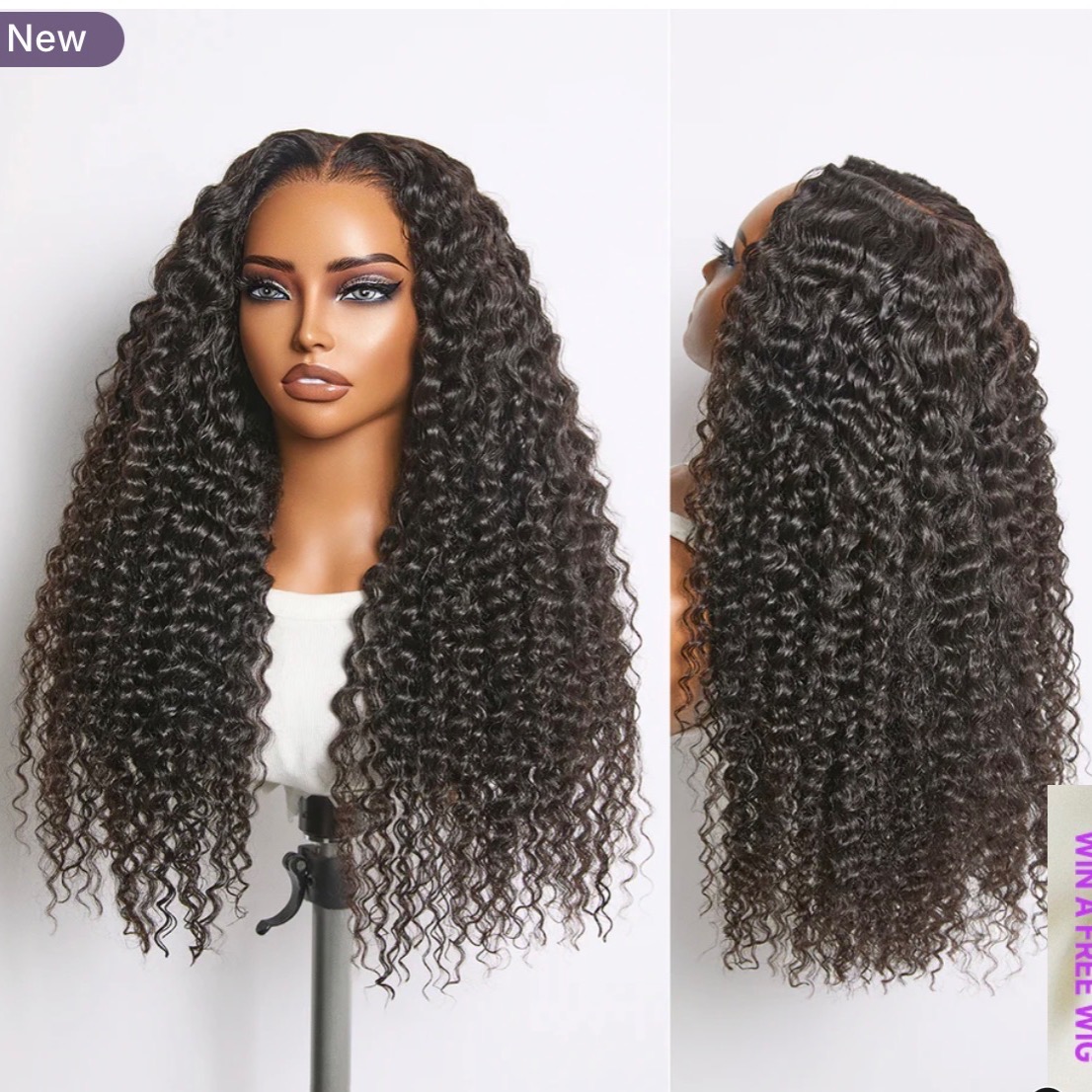 Luvme All-Day Comfort Wig 200% Density Deep Wave Glueless 7x6 Closure HD Lace  thumbnail