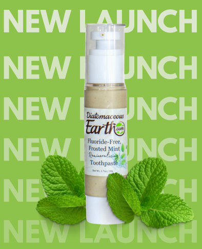 Frosted Mint Toothpaste Diatomaceous Earth thumbnail