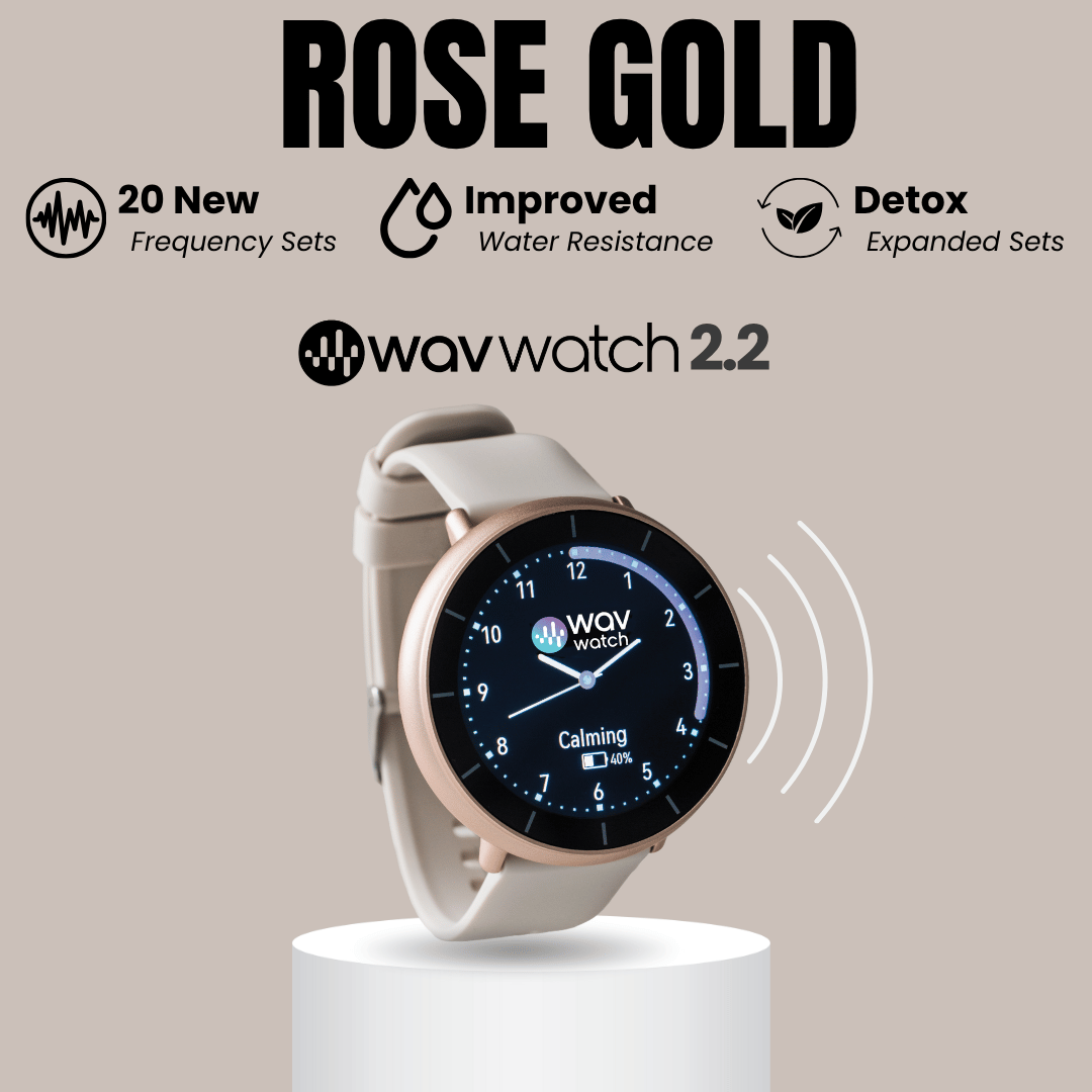 WAVwatch, the world's first Sound Frequency Therapy Watch thumbnail