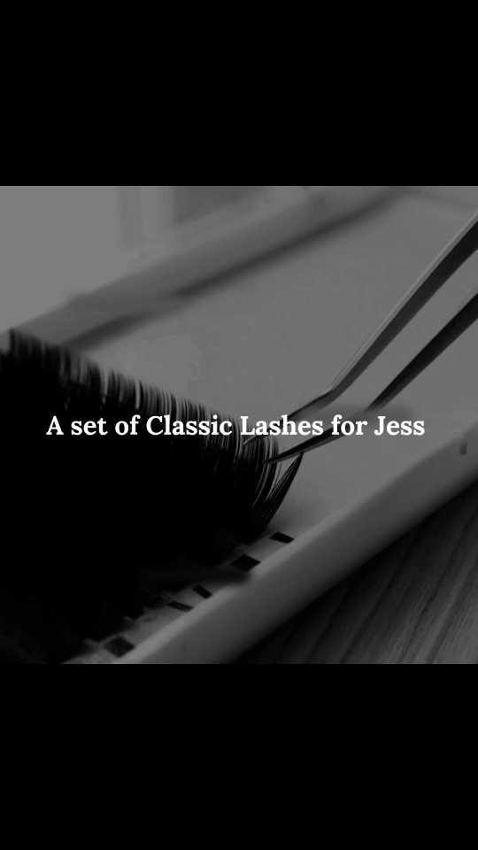 Beautiful set of Classic Lashes for Jess! Such a natural but for filling look! Book your set today!  #classiclashes #las