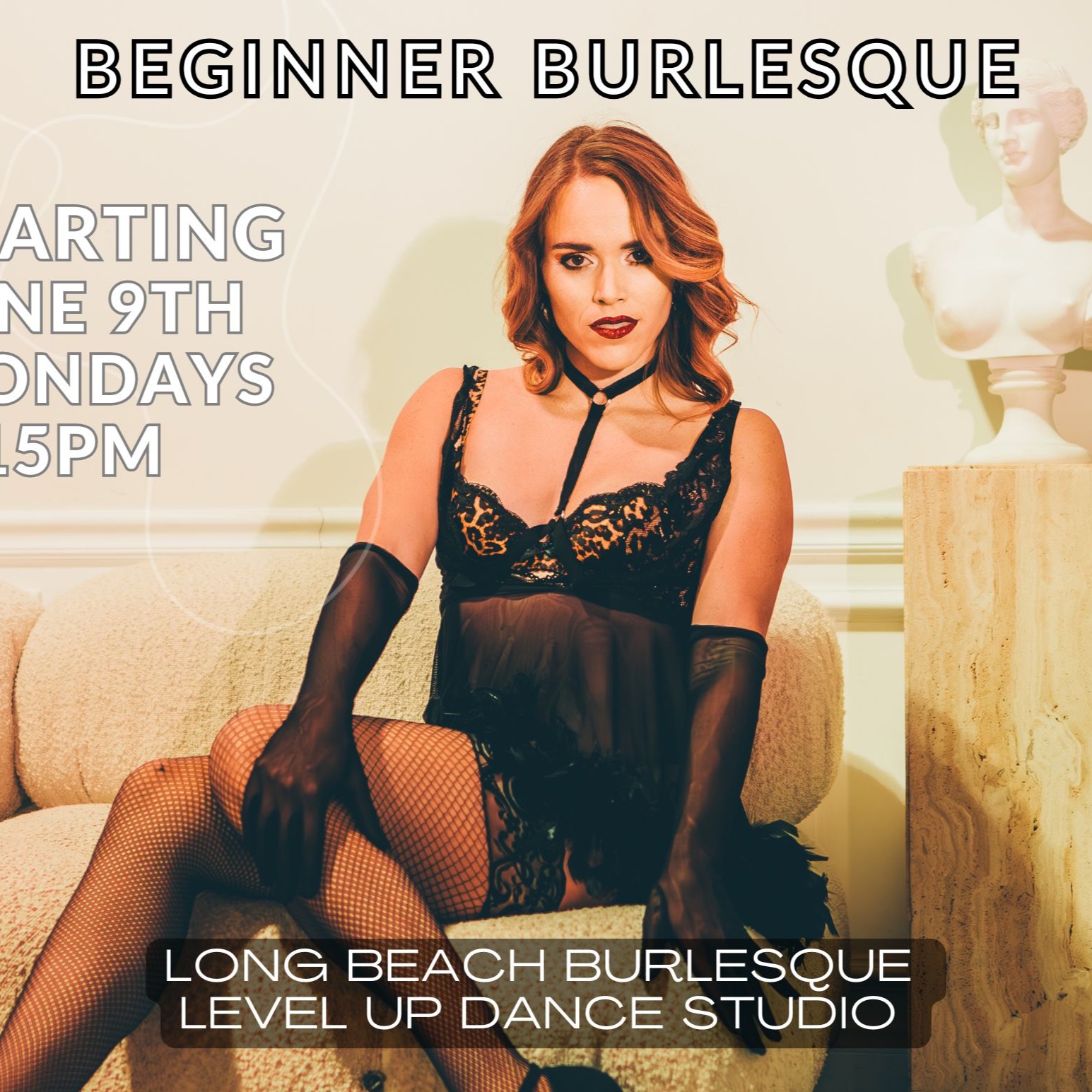 Burlesque Classes in Long Beach — Desiree Derriere | Mondays 8:15pm thumbnail