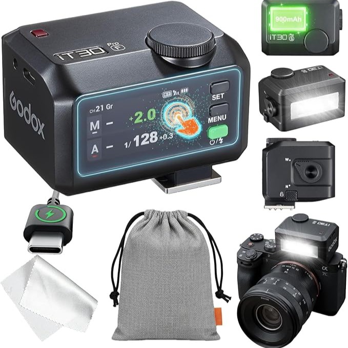 Godox iT30Pro F TTL Flash for Fuji thumbnail