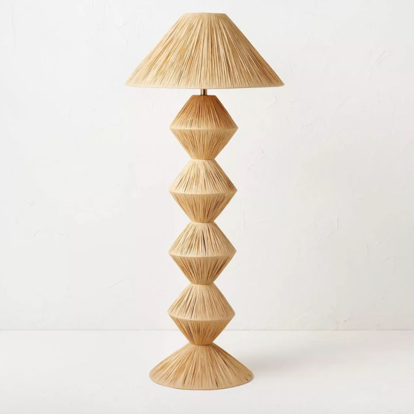 raffia floor lamp thumbnail