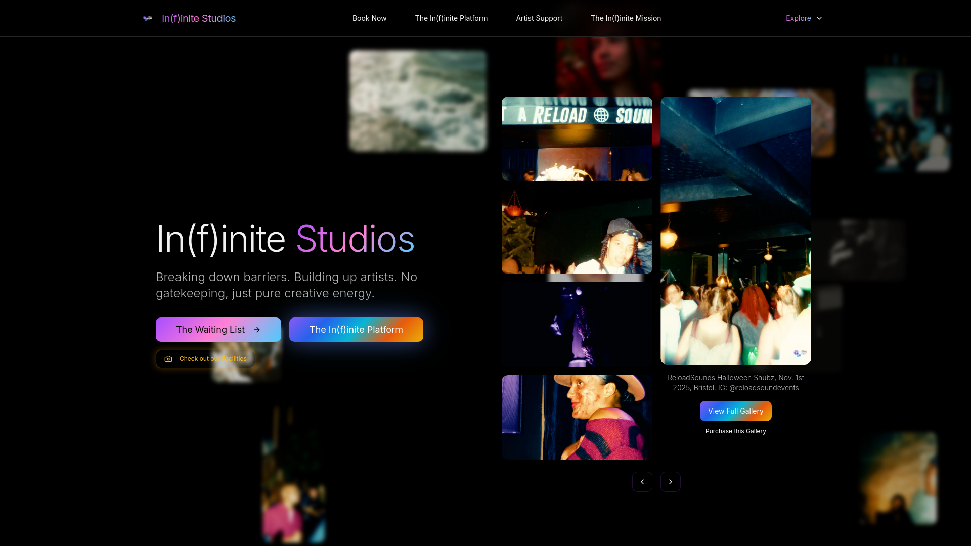 In(f)inite Studios UK - Home thumbnail