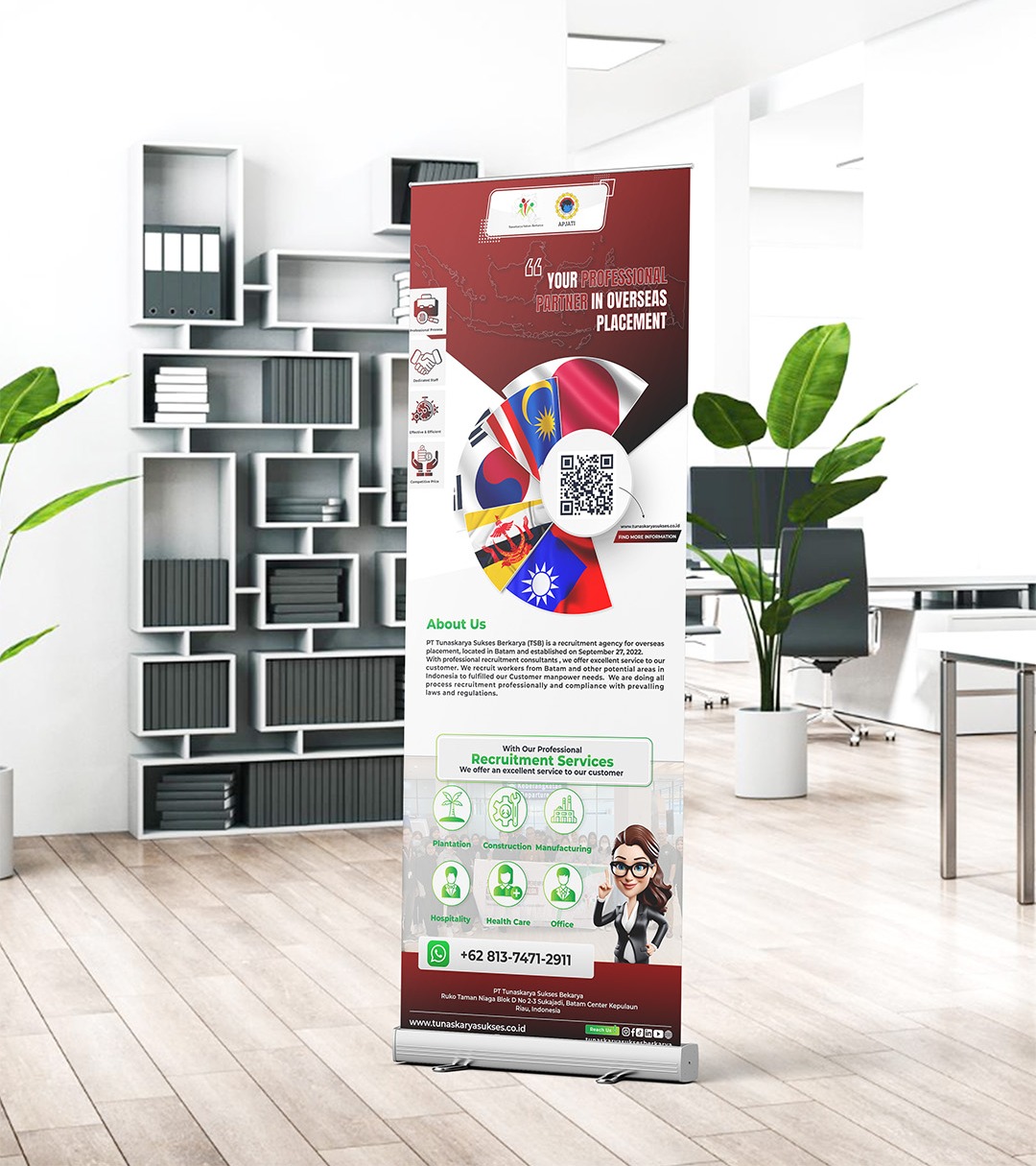 Roll Banner - Company Service thumbnail
