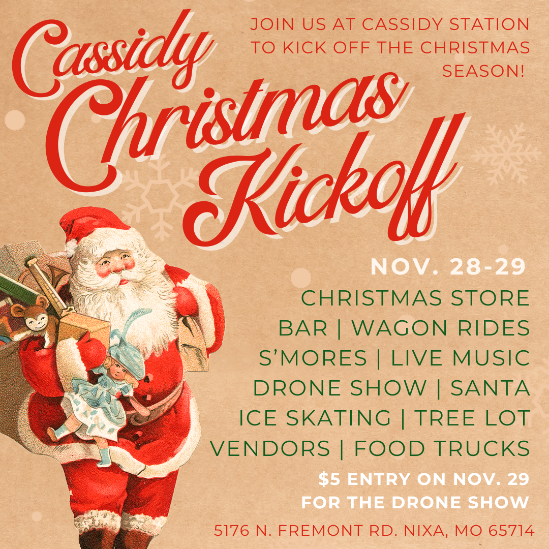 November 28th - 29th | Cassidy Christmas Kickoff thumbnail