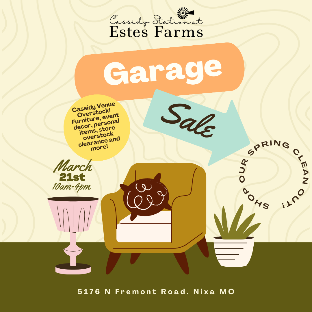 March 21st | Cassidy Spring Cleanout Garage Sale thumbnail