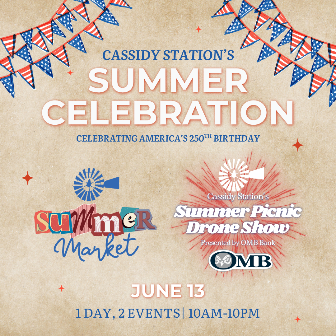 June 13th | Summer Celebration: Summer Market & Summer Picnic Drone Show thumbnail