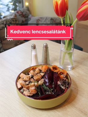 Ha ma csak egy dolgot eszel nálunk, az ez legyen! \ud83d\udc46\ud83c\udffb Lencsesalátánk sok-sok zöldséggel elérhető az