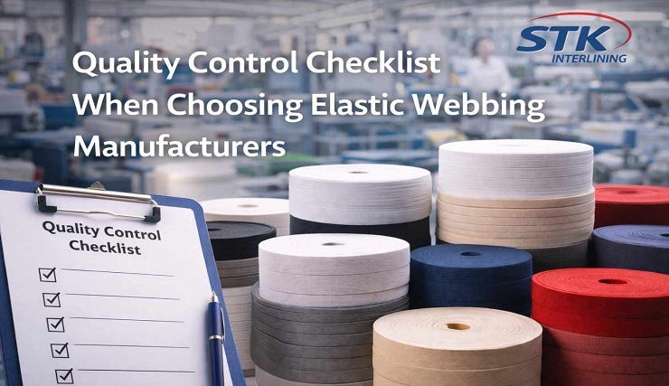 Quality Control Checklist When Choosing Elastic Webbing Manufacturers thumbnail