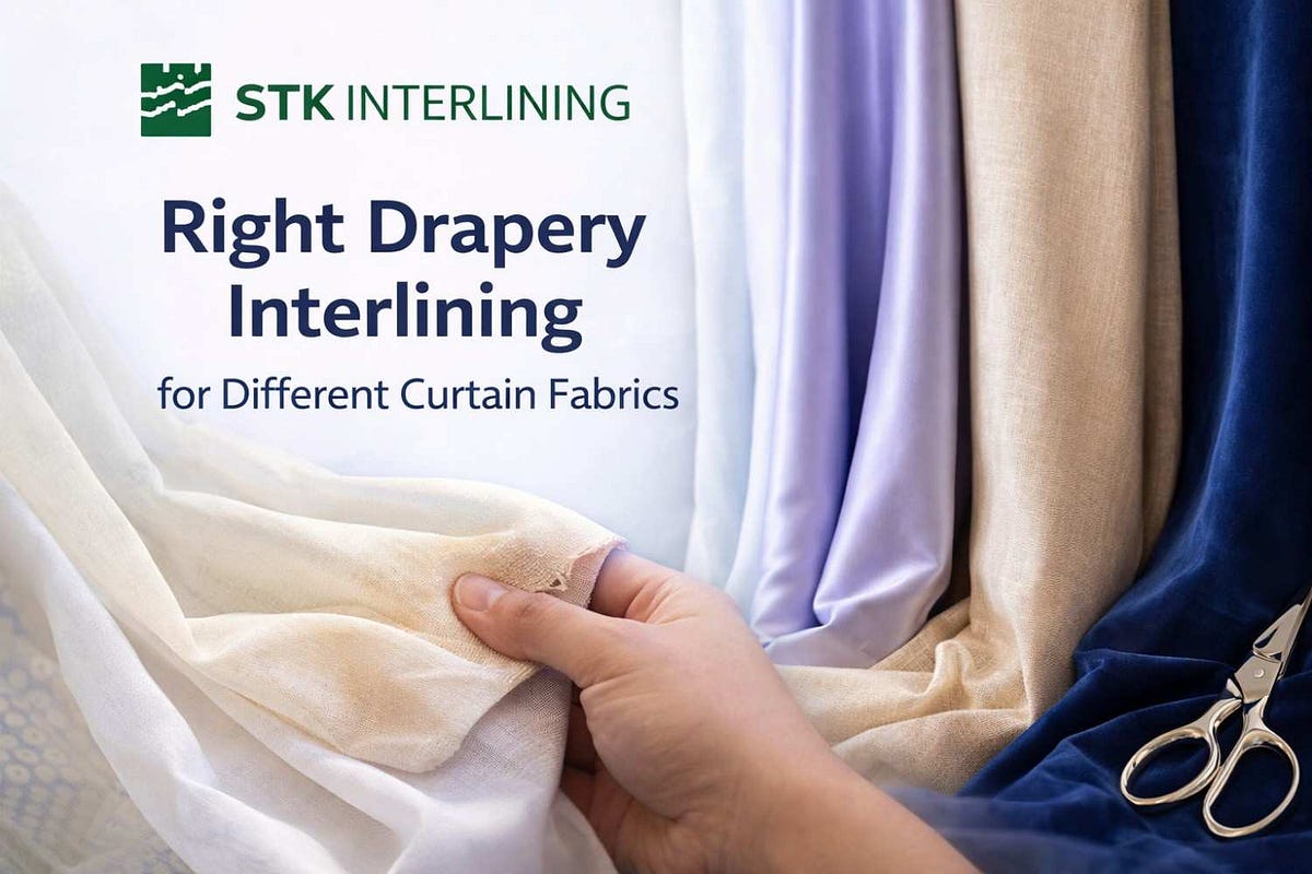 How to Choose the Right Drapery Interlining for Different Curtain Fabrics thumbnail