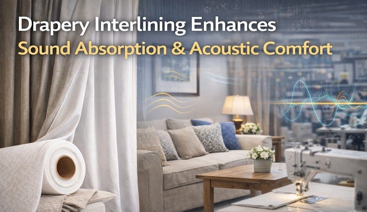How Drapery Interlining Enhances Sound Absorption thumbnail
