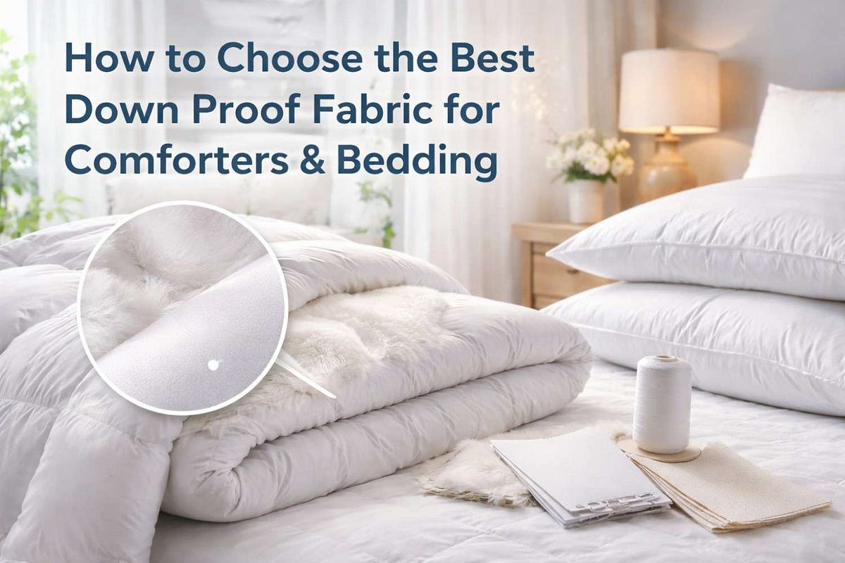 How to Choose the Best Down Proof Fabric for Comforters thumbnail