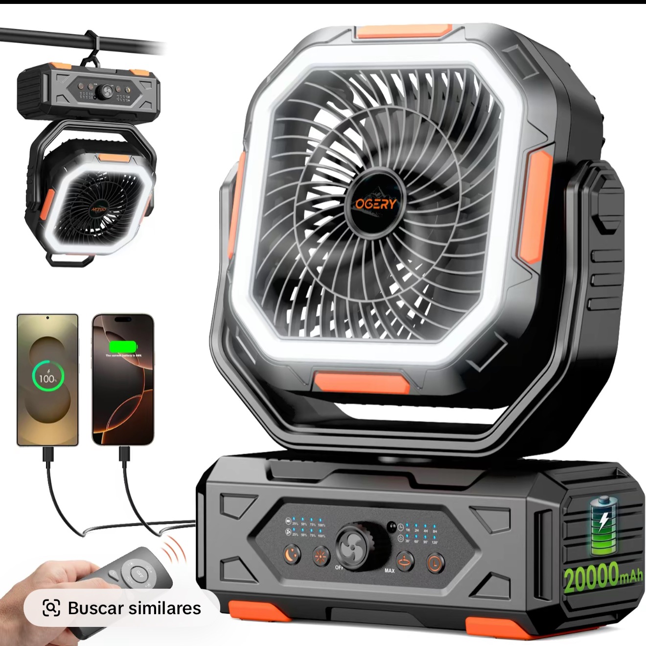 Ventilador recargable thumbnail