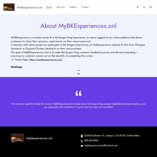 mybkexperiencesonl.website3.me thumbnail