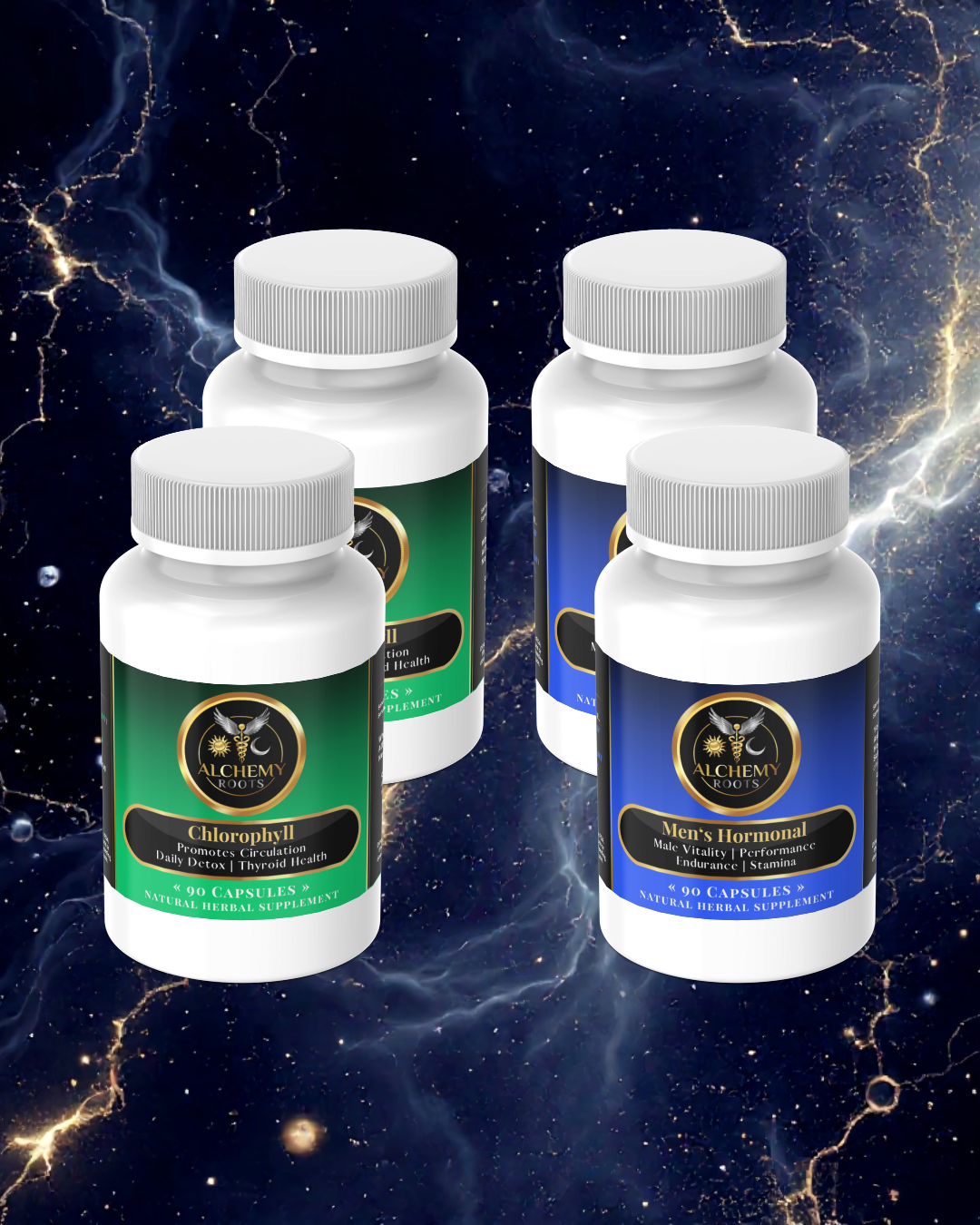 Warrior Pack (Men's Hormone) | Alchemy Roots thumbnail