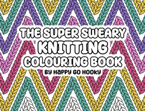 The Super Sweary Knitting Colouring Book  thumbnail