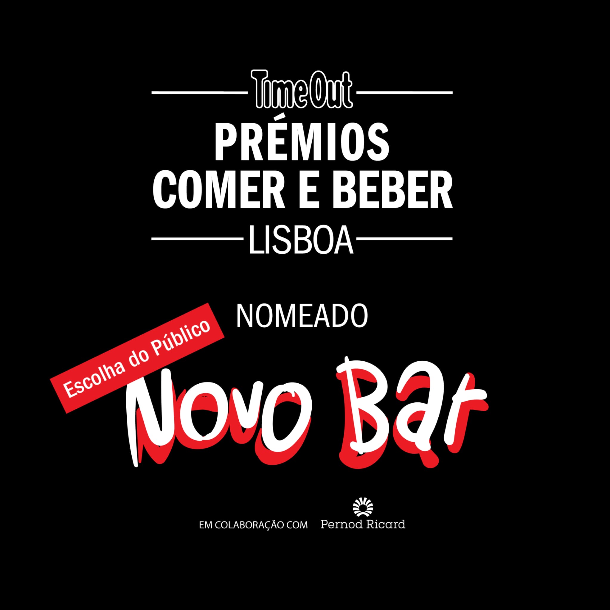 VOTAR / VOTE - TIME OUT LISBOA NEW BAR / NOVO BAR  thumbnail