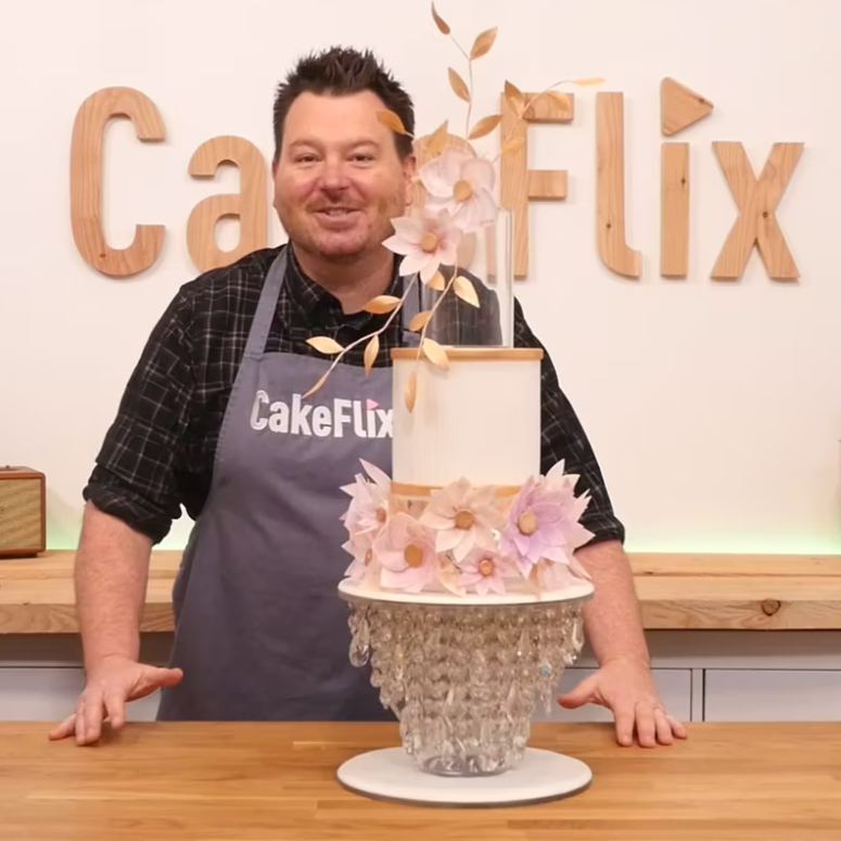 Floating Fantasy Wedding Cake Cake Decorating and Baking Tutorial thumbnail