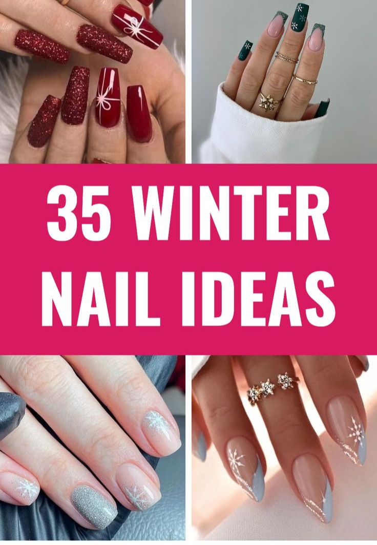 Winter Nails 💅  thumbnail