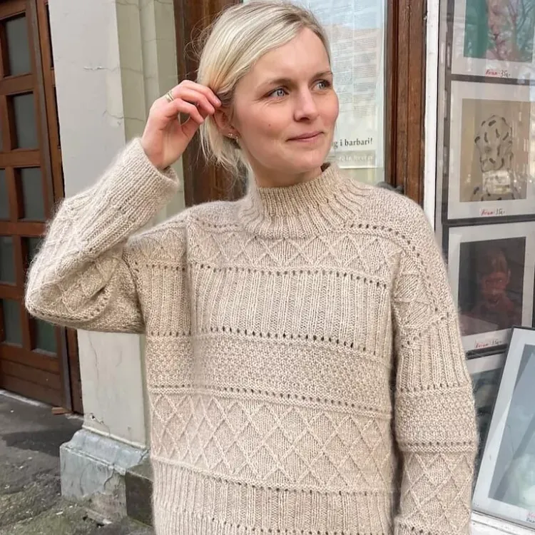 Ingrid Sweater von PetiteKnit thumbnail