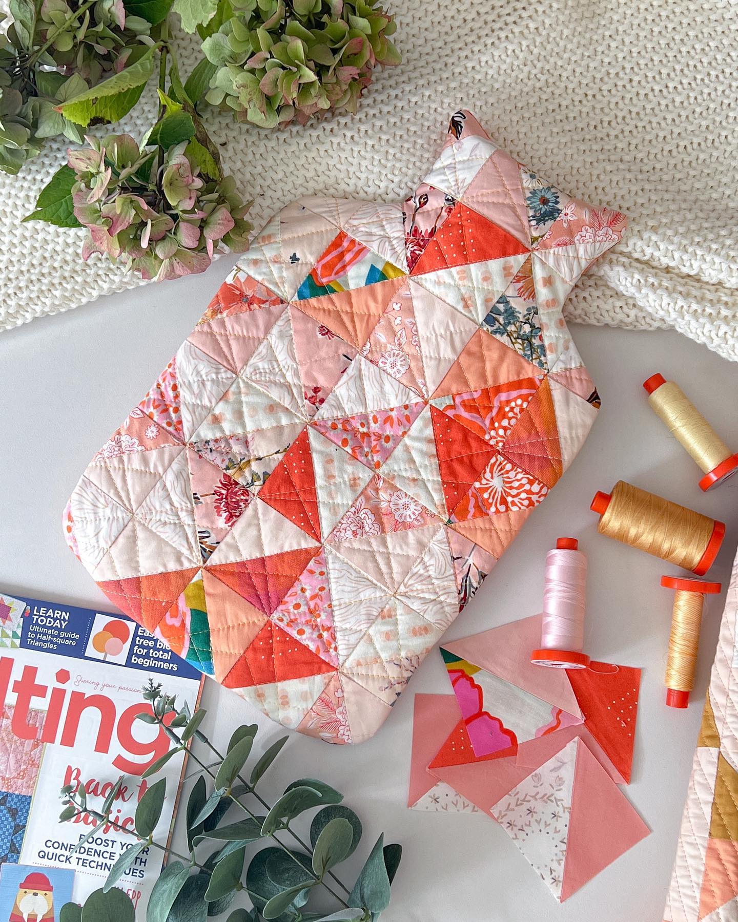 Want to know my tip for avoiding putting the heating on…… grab a good old fashioned hot water bottle and snuggle up with