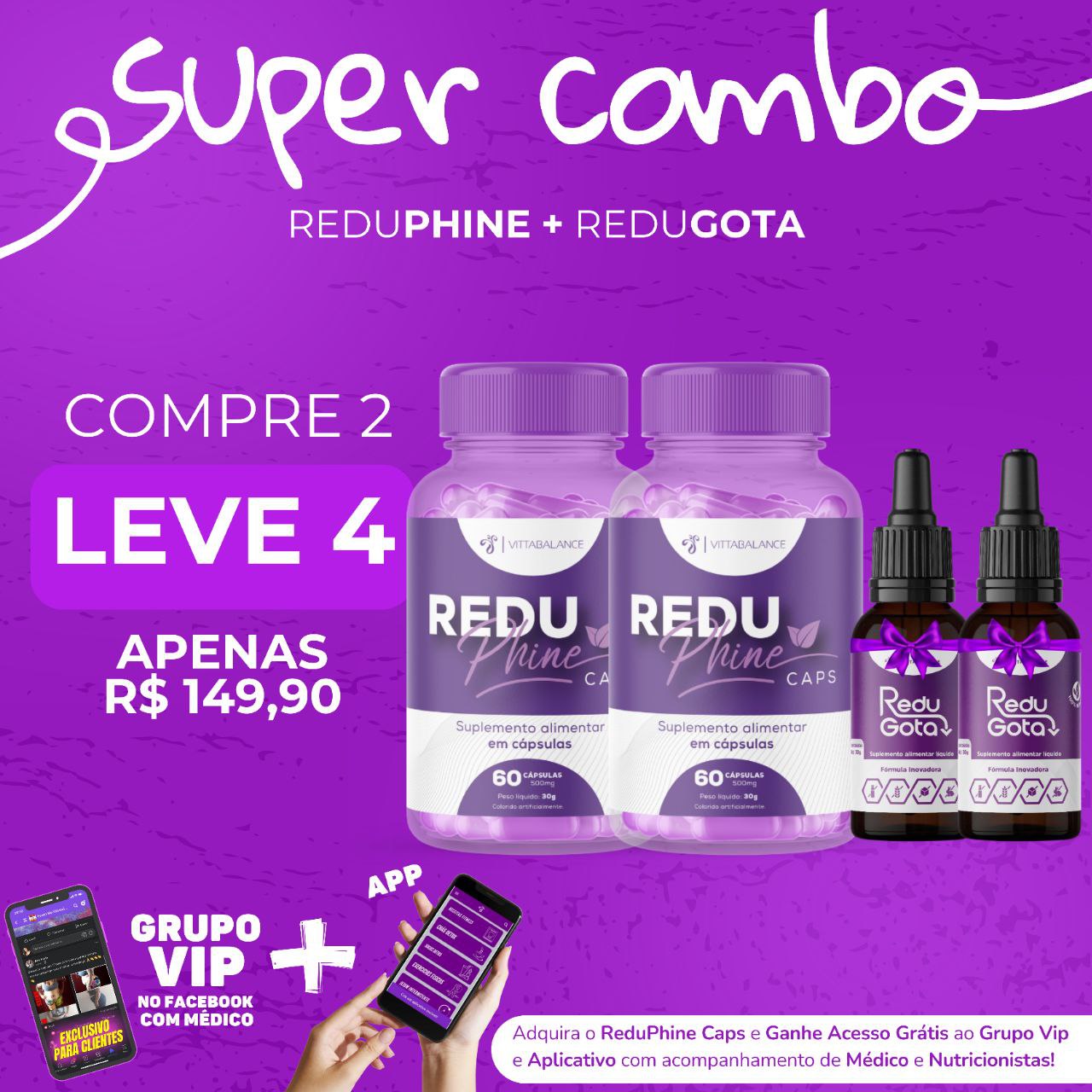 COMPRE 2 LEVE 2 REDU GOTAS GRÁTIS POR 149,90 thumbnail