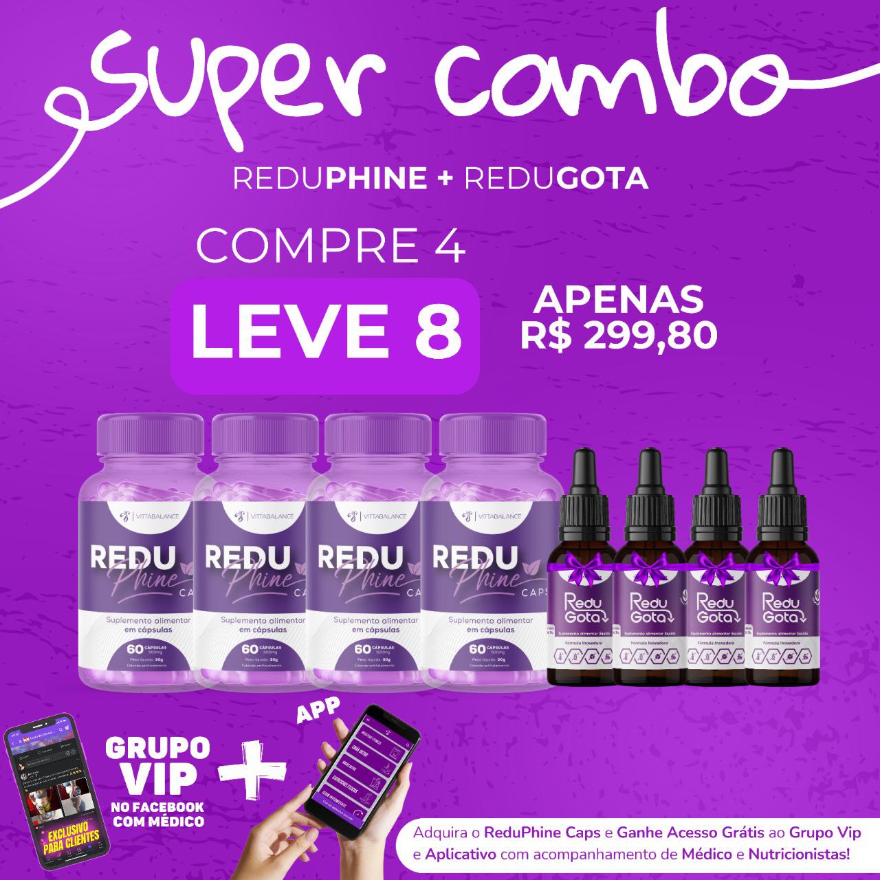COMPRE 4 LEVE 4 REDU GOTAS GRÁTIS POR 299,80 thumbnail