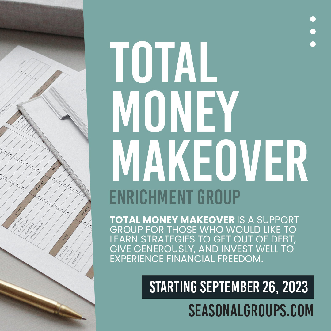 Find financial freedom with the Total Money Makeover Group! Total Money Makeover is a financial support group for those 