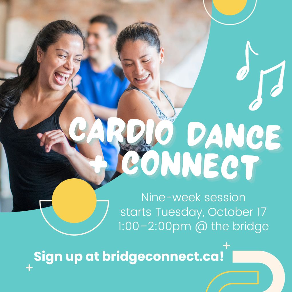 Get ready to dance and have a blast!

Join us for Cardio Dance and Connect, a new group designed for fun, fitness, and m