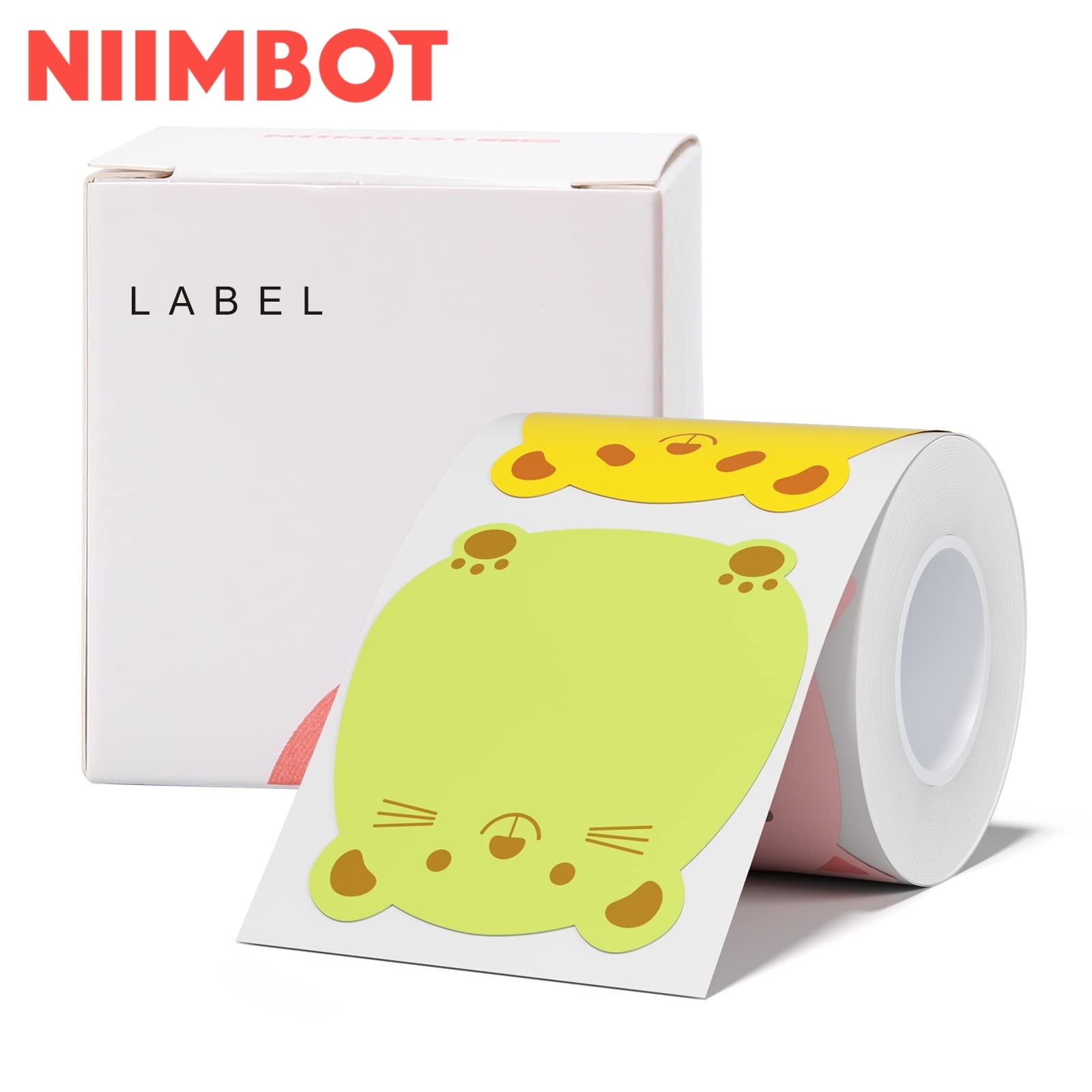 NIIMBOT Labels for B1/B21/B3S Label Printer, Thermal Labels 2"x 2"(50x50mm), 1 Roll of 150 Sticker Labels (Auspicious) - Walmart.com thumbnail