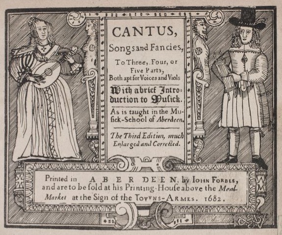 Songs and Fancies: Aberdonian music-making in the 17th Century thumbnail