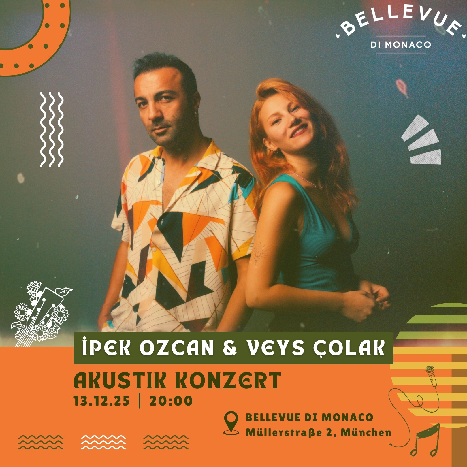 ๐ญ๐ฏ ๐๐๐ @๐ ๐จ๐ก๐๐๐๐ก || Tickets fรผr Akustik mit ipek รzcan & Veys รolak thumbnail
