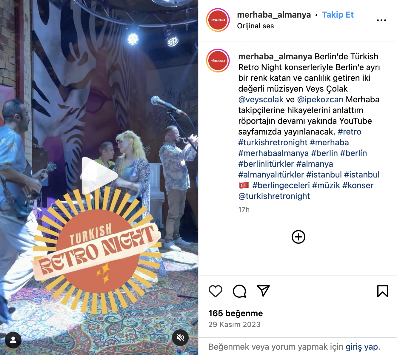 Interview with Magazine "Merhaba" from Berlin on Instagram thumbnail