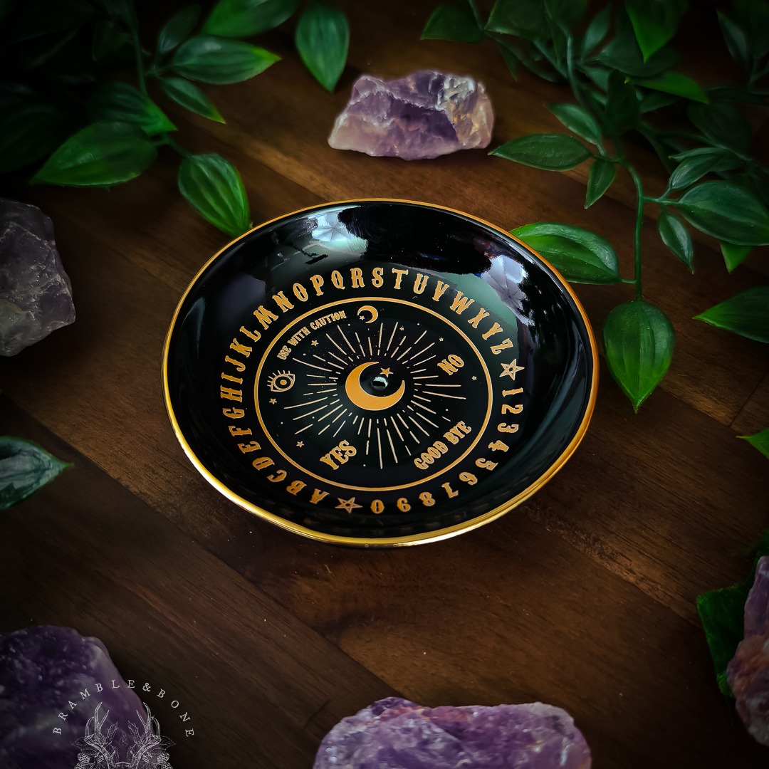 Black Talking Board Incense Holder thumbnail