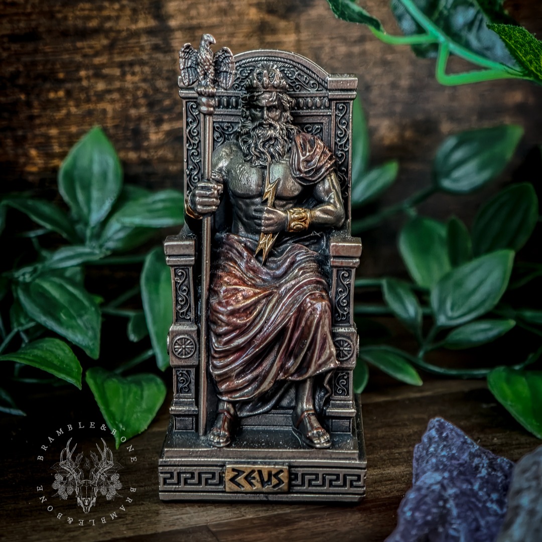 Mini Zeus Statue thumbnail