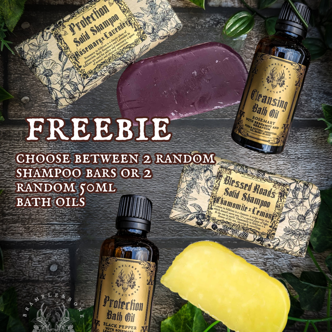 Free Magical Gift – Choose 2 Shampoo Bars or 2 Bath Oils thumbnail