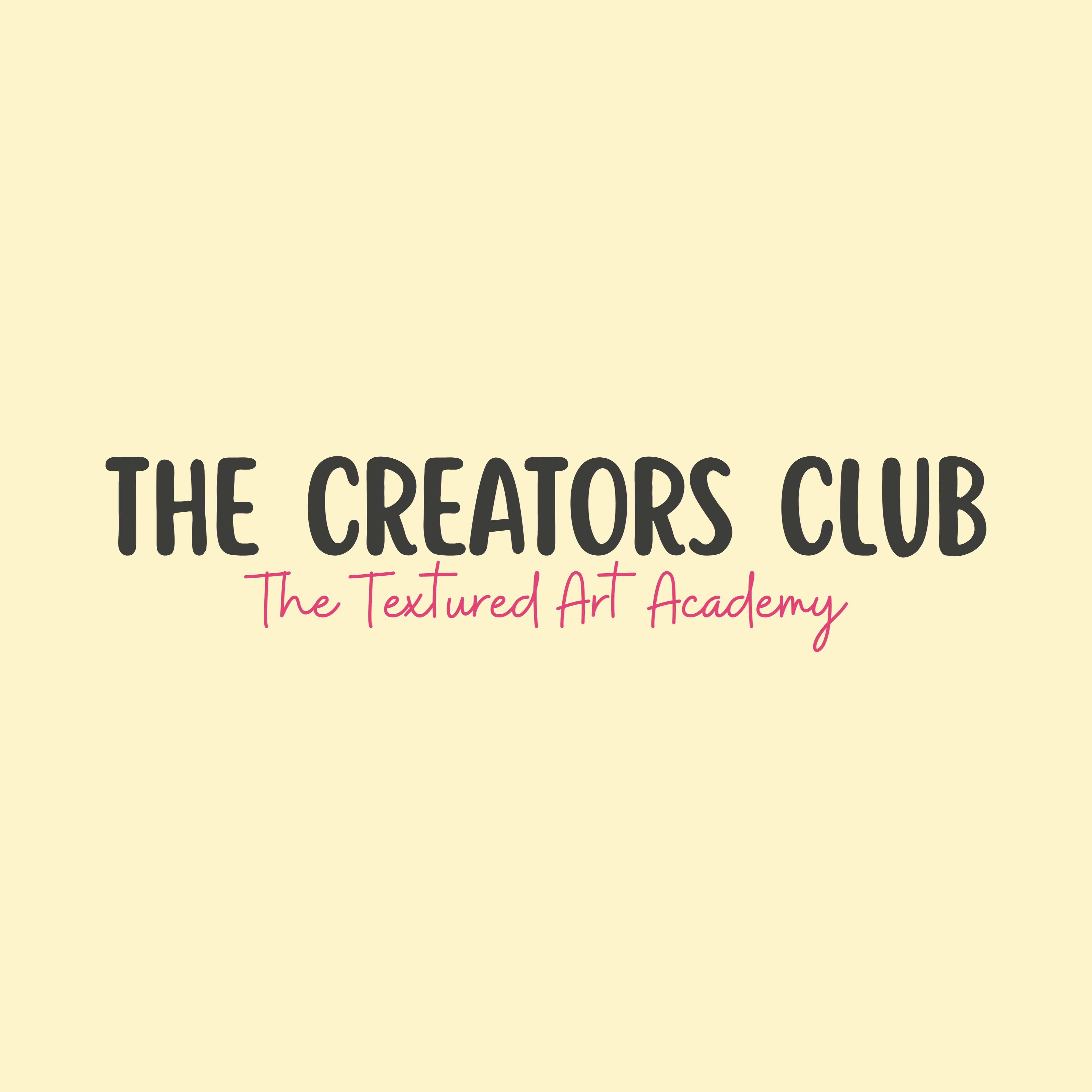 THE CREATORS CLUB - A clear,  step-by-step path to confident textured art. thumbnail