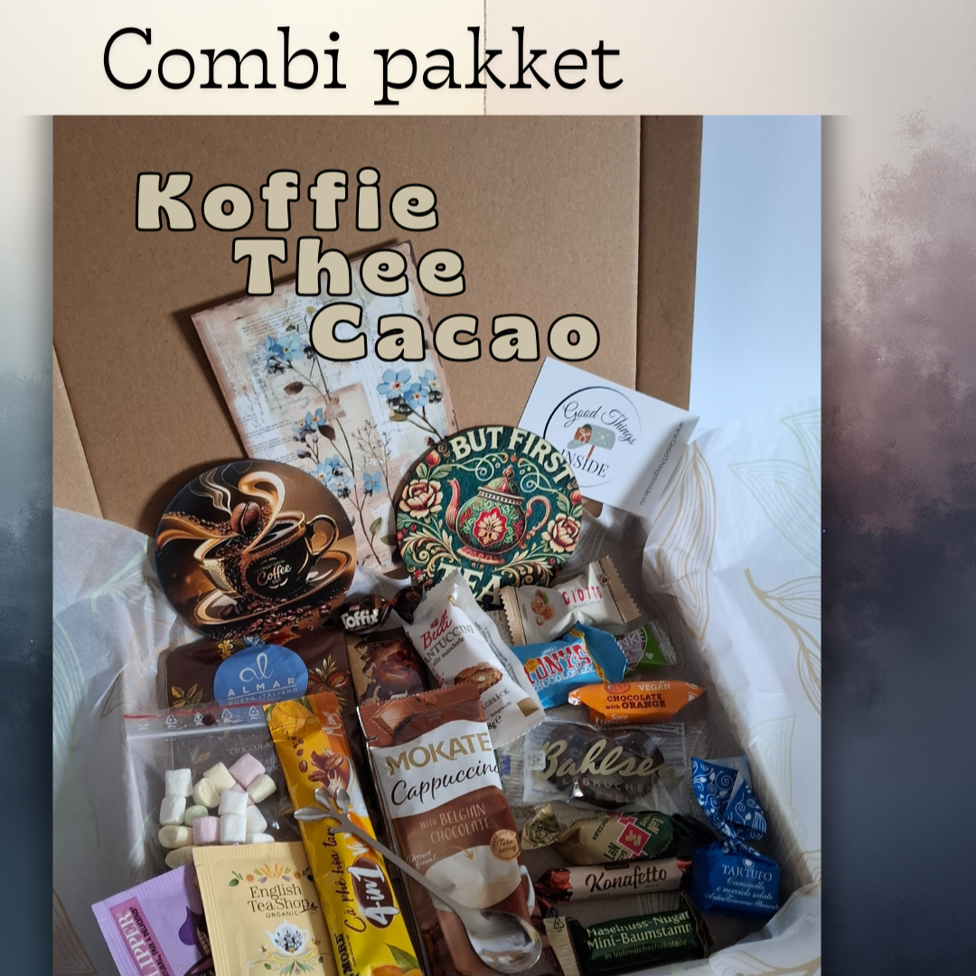 Brievenbus Thee, Cacao en Koffie Verwenpakket - GoodThingsInside thumbnail