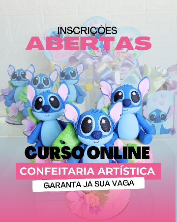 Inscrções Abertas: Universo da Confeitaria Artística  thumbnail