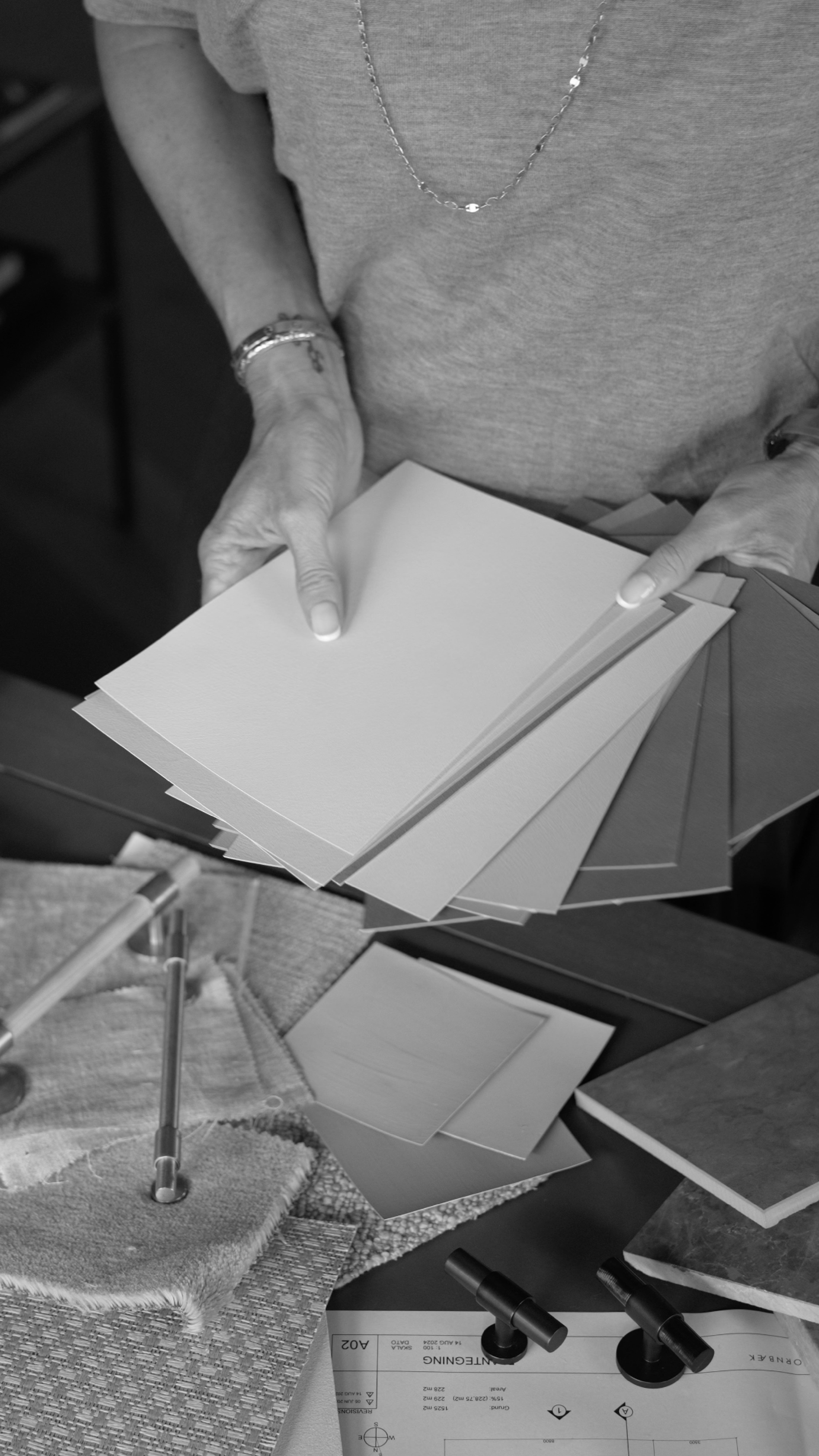 HOW WE WORK

Catch a glimpse of our founder Julie Brandt’s creative journey, where a new interior project begins to take