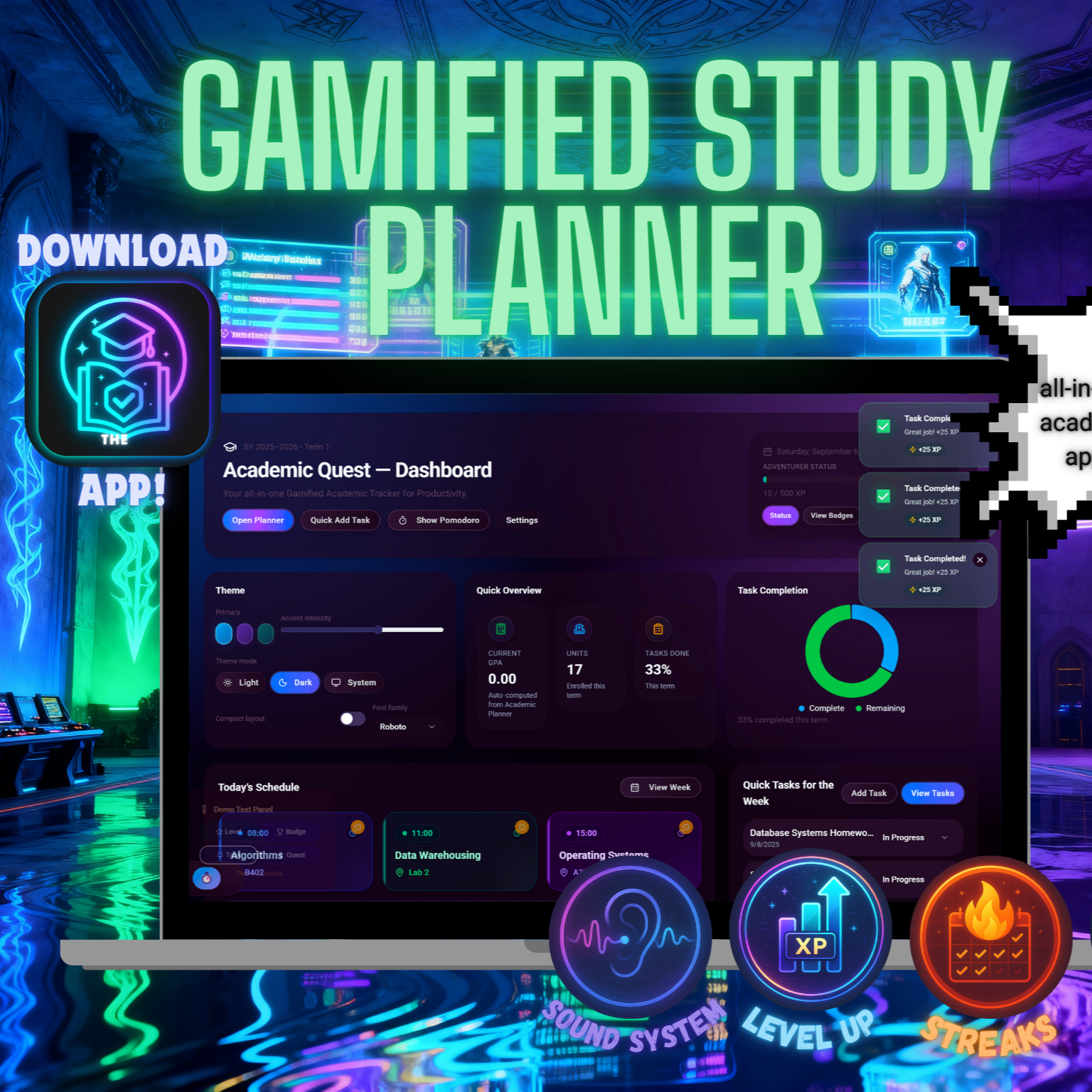 Study Planner App Template thumbnail