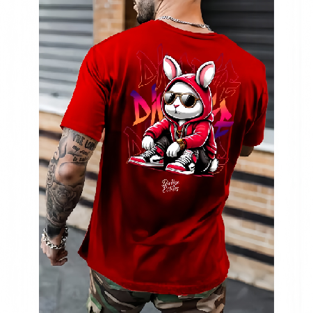 Camisa Coelho Bunny Streetwear Masculino Manfinity thumbnail