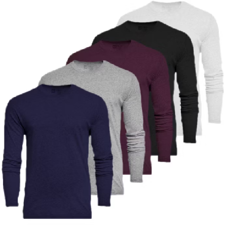 Kit 5 Camiseta Manga Longa Masculina thumbnail