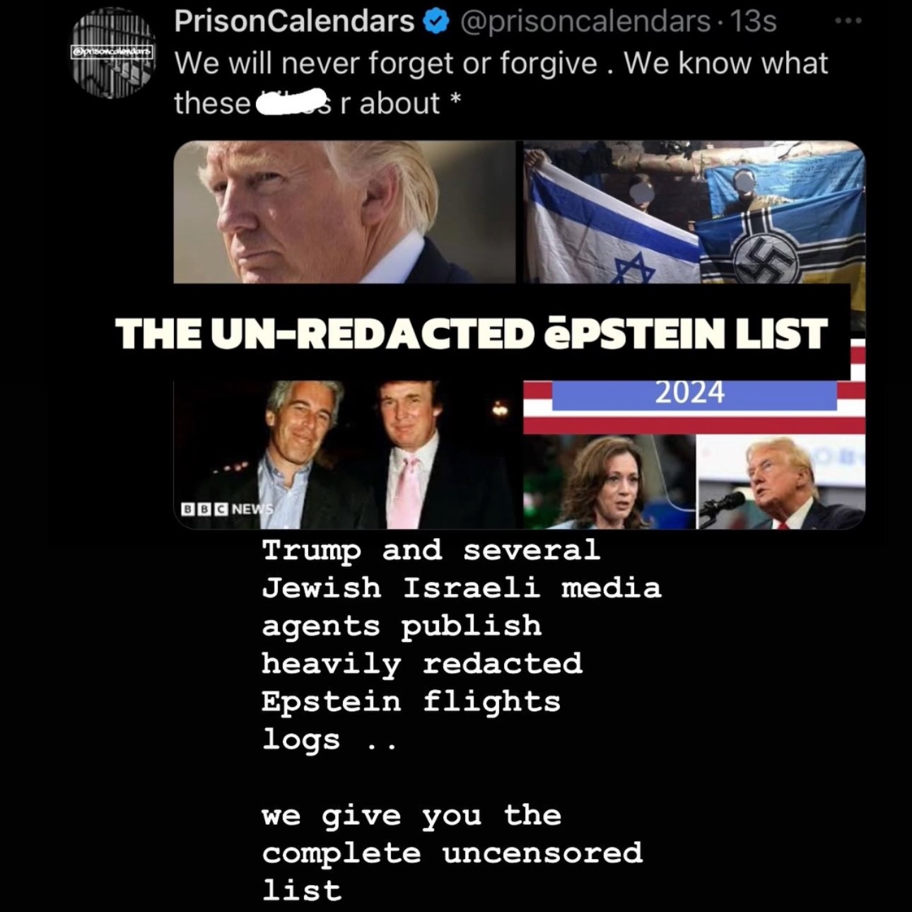 Un-Redacted Epstein List  thumbnail