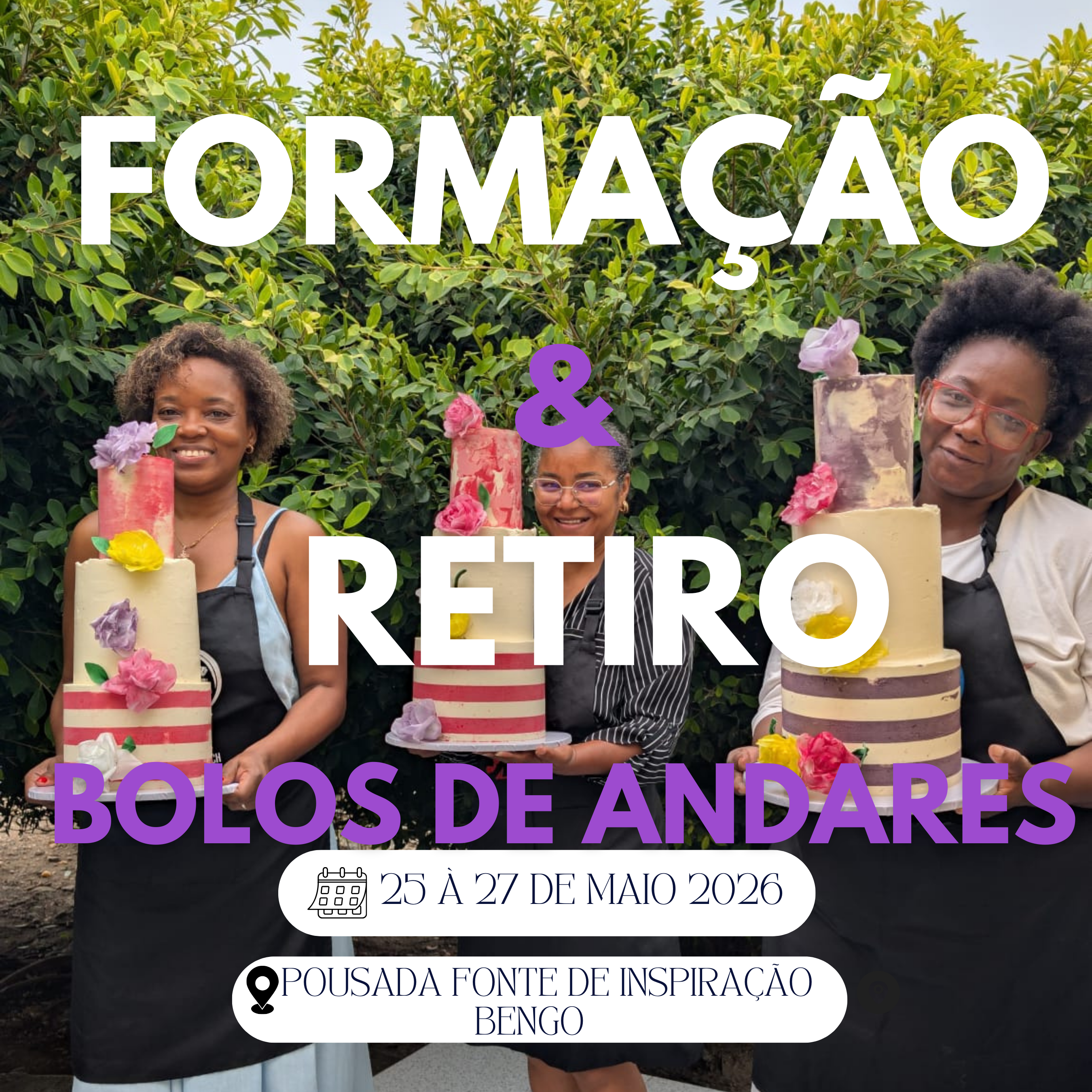 Formação Presencial &Retiro de Bolos de Andares  thumbnail