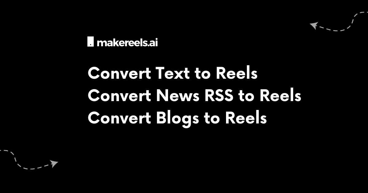 Create AI Text to Reels in your Cloned Voice | makereels.ai thumbnail