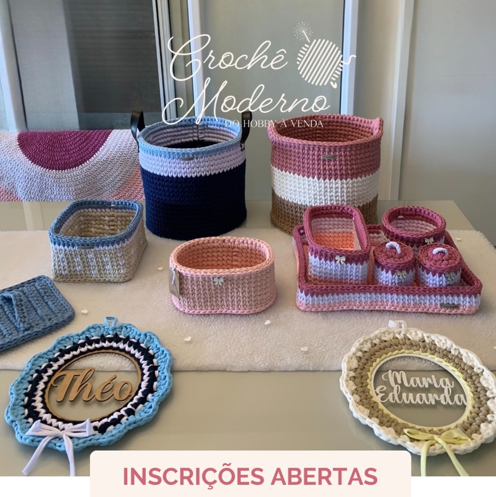 Curso CROCHÊ MODERNO - do Hobby à Venda thumbnail